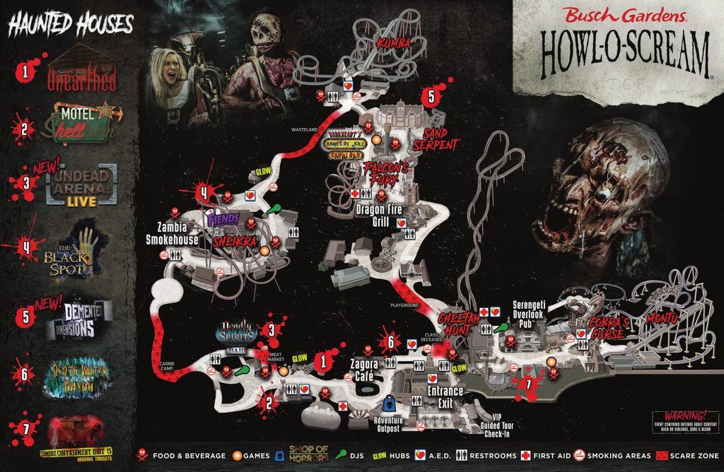 Preview Of Howl O Scream 2017 At Busch Gardens Touring Central