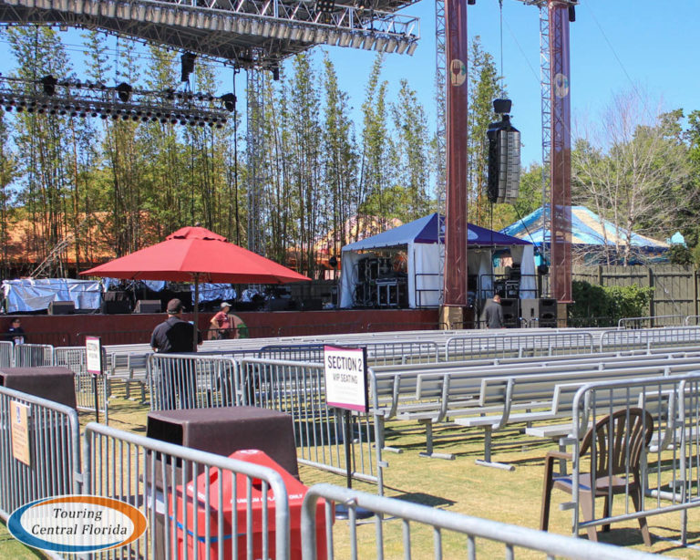Busch Gardens Tampa Food & Wine Festival 2019 VIP Concert Seating
