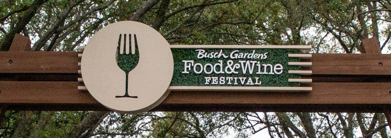 Busch Gardens Tampa Food Wine 2021 - Concert Guide - Touring Central Florida