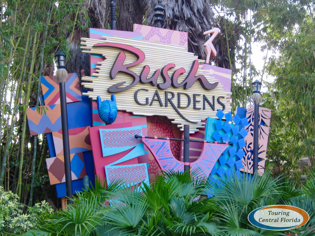 Busch Gardens Tampa Sign 001 Touring Central Florida