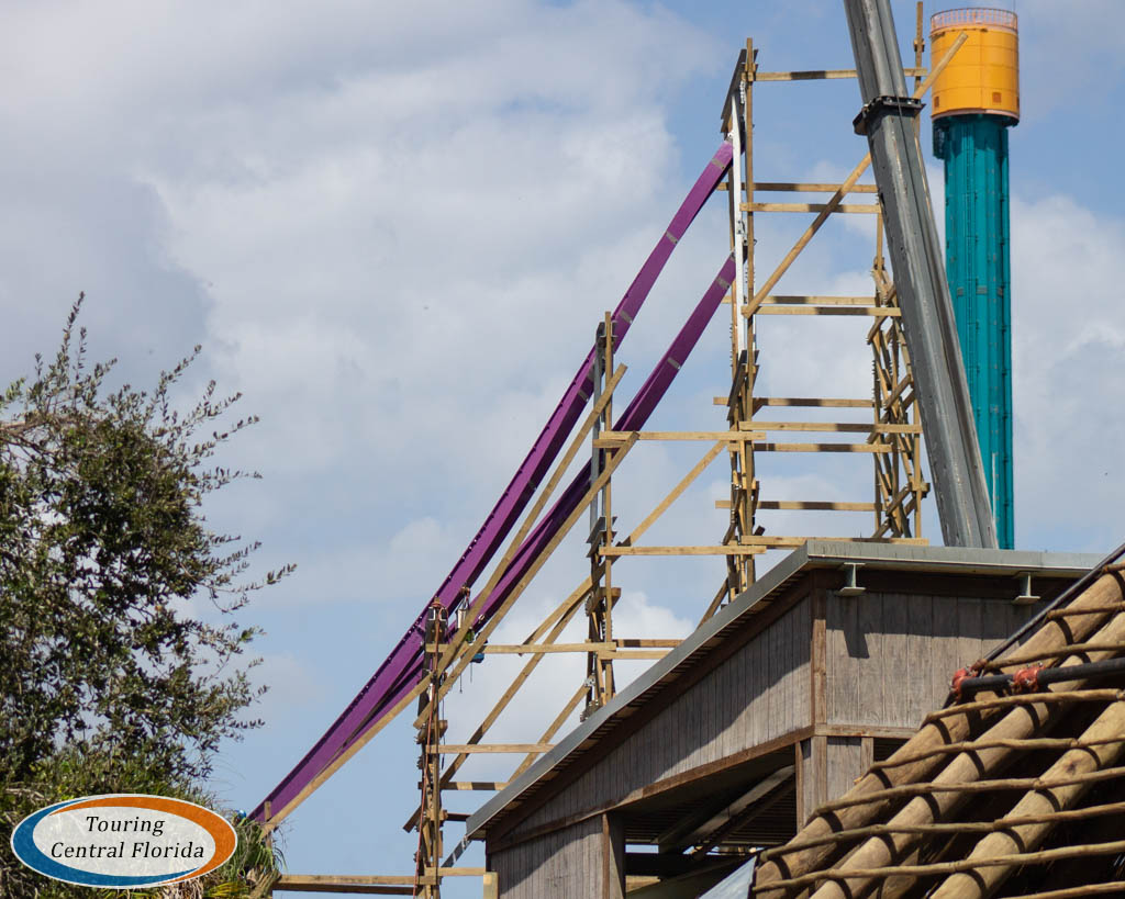 Iron Gwazi Construction Update 9 19 2019 Touring Central Florida