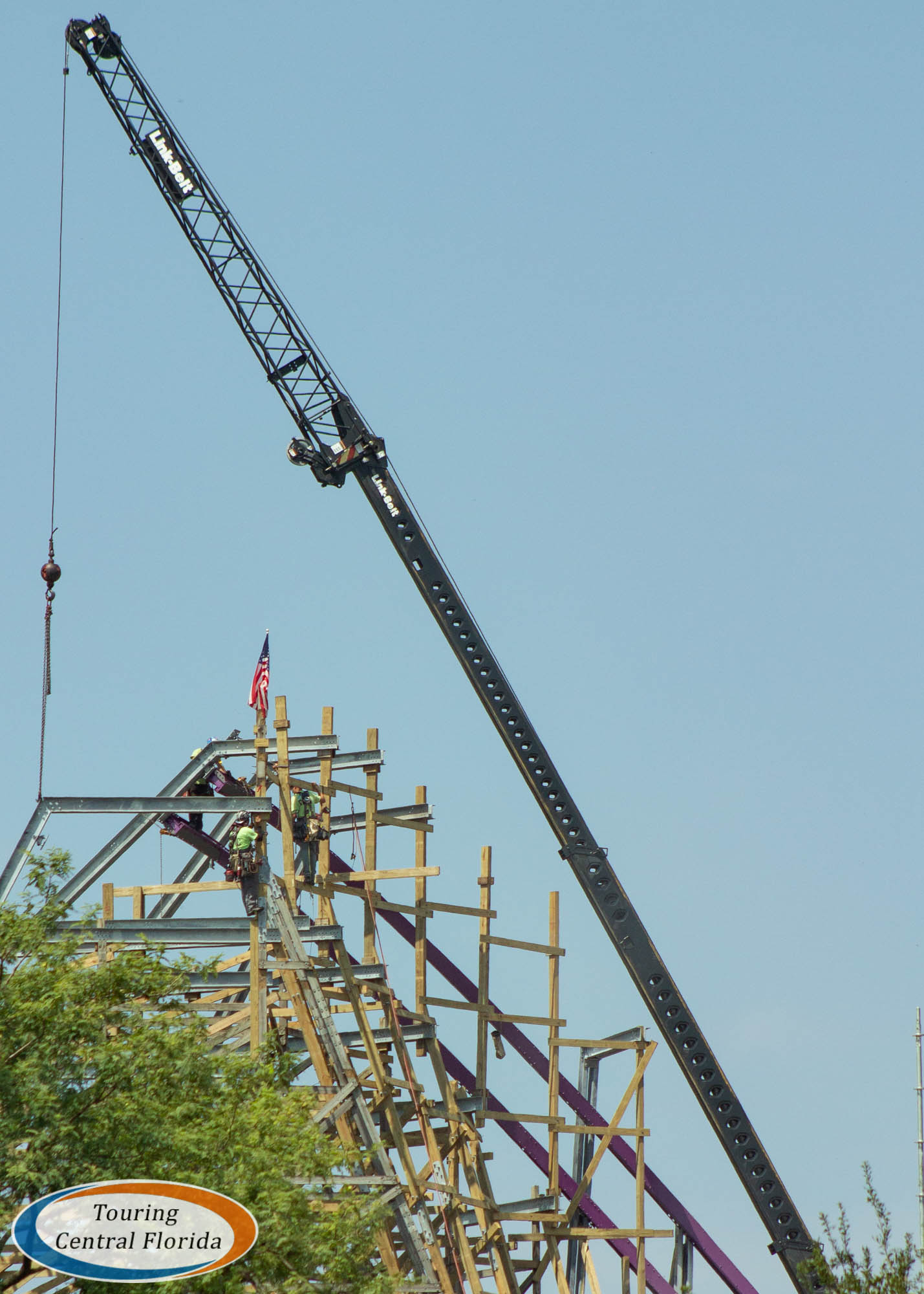 Iron Gwazi Construction Update 9 26 2019 Touring Central Florida