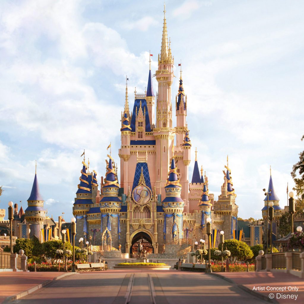 Celebrate the 50th Anniversary of Walt Disney World With These