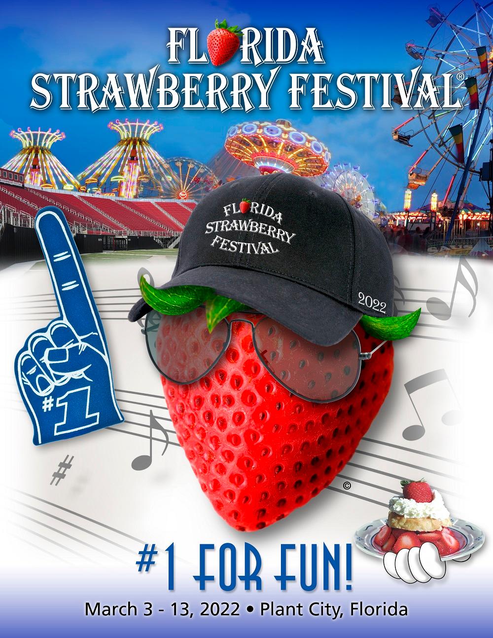 Florida Strawberry Festival Announces 2022 Theme Touring Central Florida